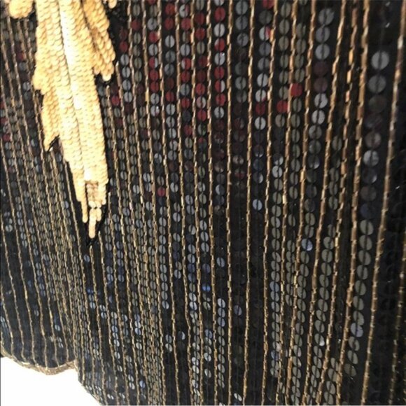 Vintage Royal Feelings SM Sequin Beaded Top Silk - Picture 5 of 8